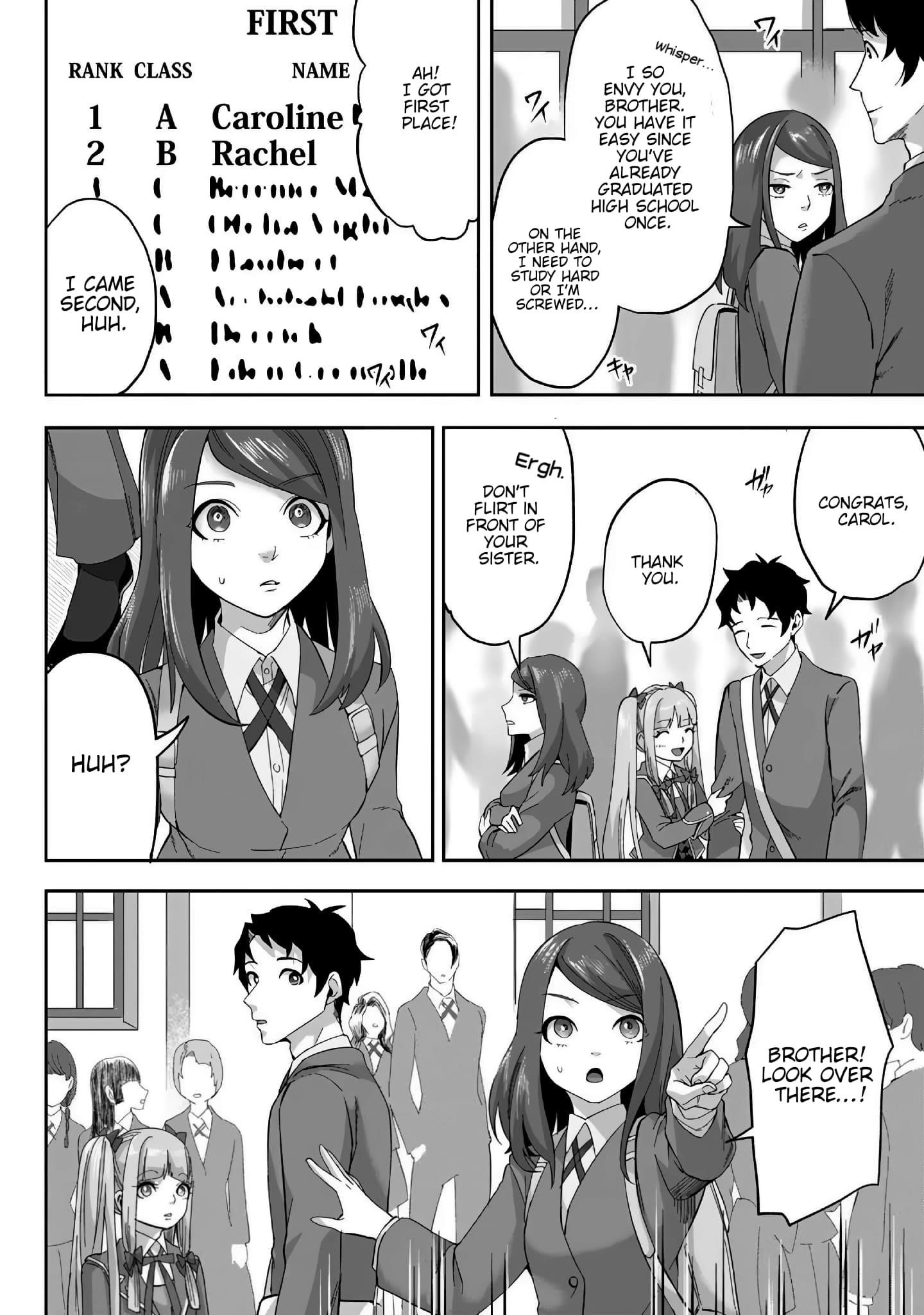 It Seems that I Was Reincarnated Into the World of a School Otome Game, but I Was a Background Male Student With Cheats Chapter 21 - Page 13