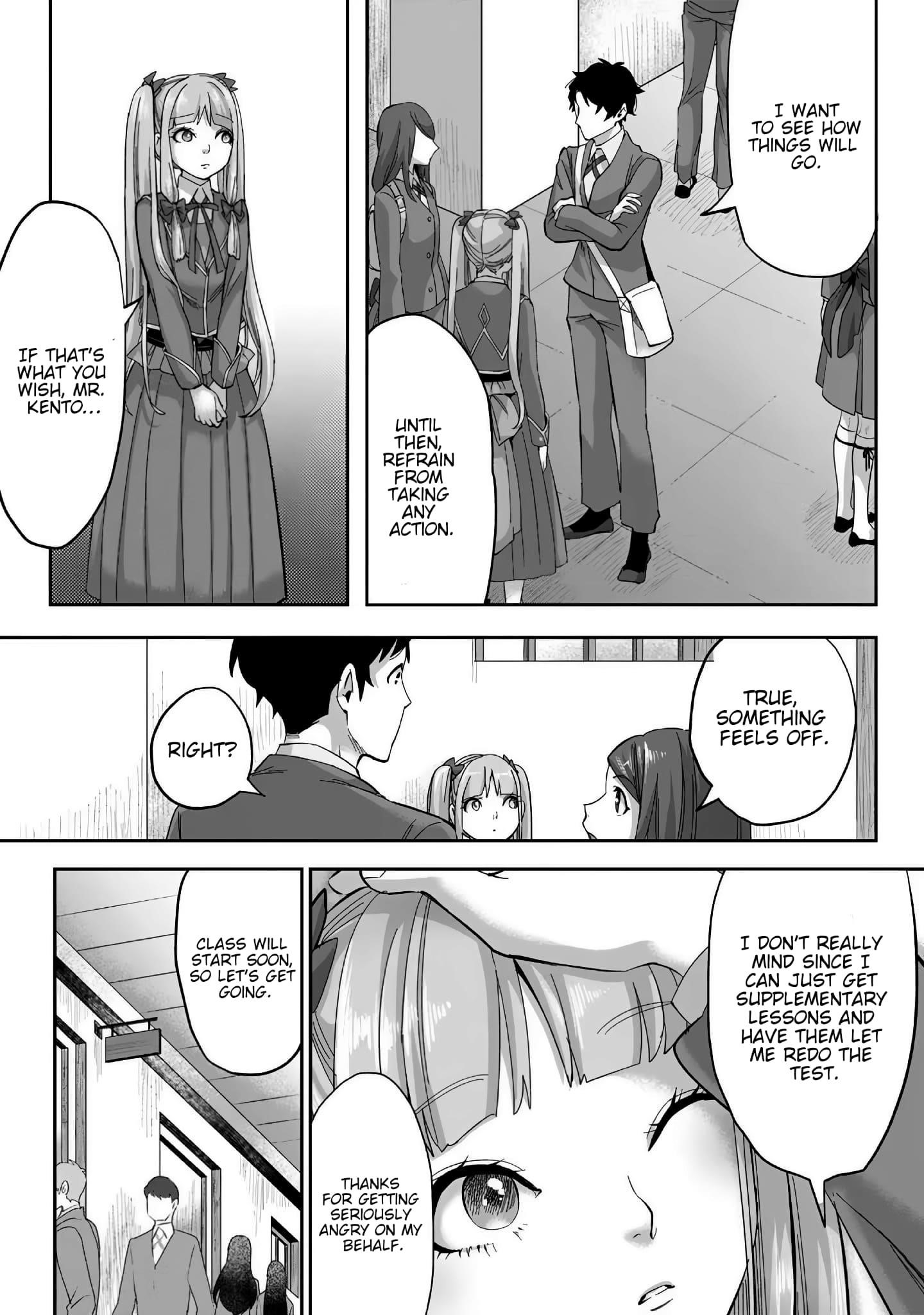 It Seems that I Was Reincarnated Into the World of a School Otome Game, but I Was a Background Male Student With Cheats Chapter 21 - Page 16