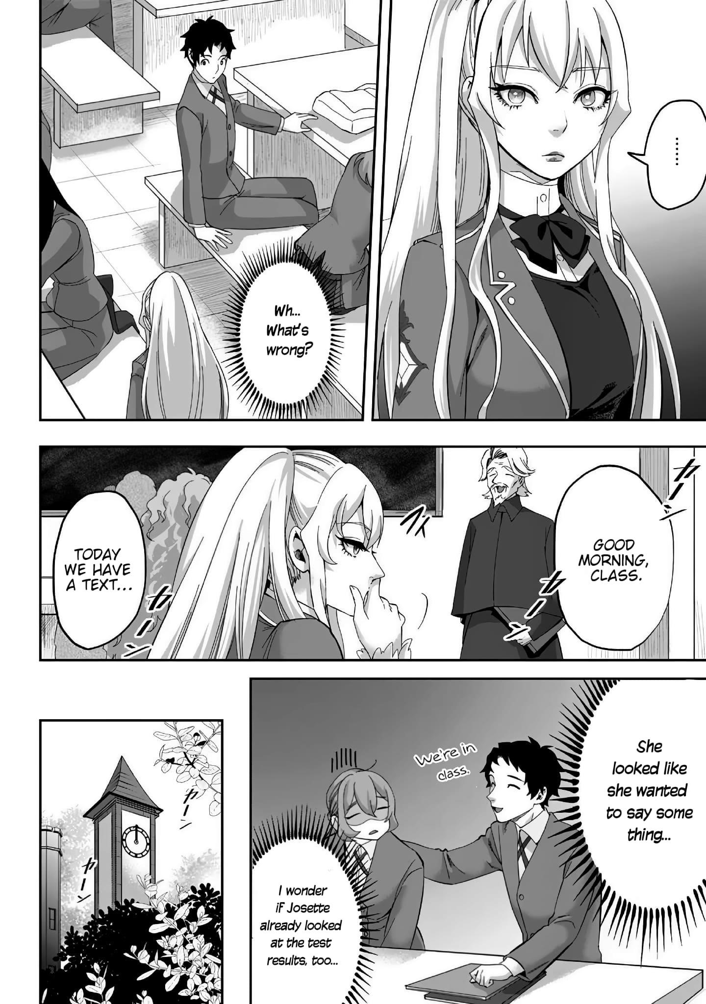 It Seems that I Was Reincarnated Into the World of a School Otome Game, but I Was a Background Male Student With Cheats Chapter 21 - Page 19