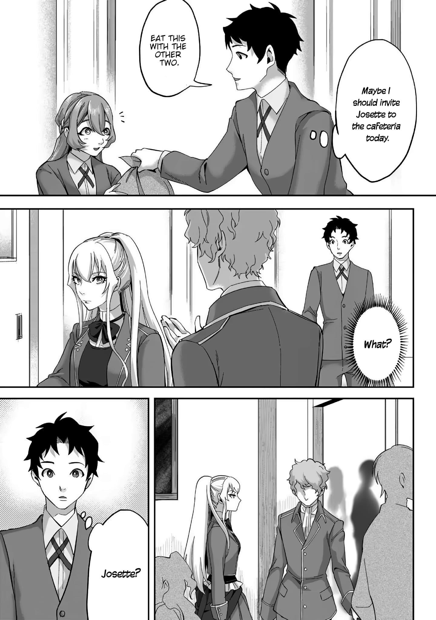 It Seems that I Was Reincarnated Into the World of a School Otome Game, but I Was a Background Male Student With Cheats Chapter 21 - Page 20