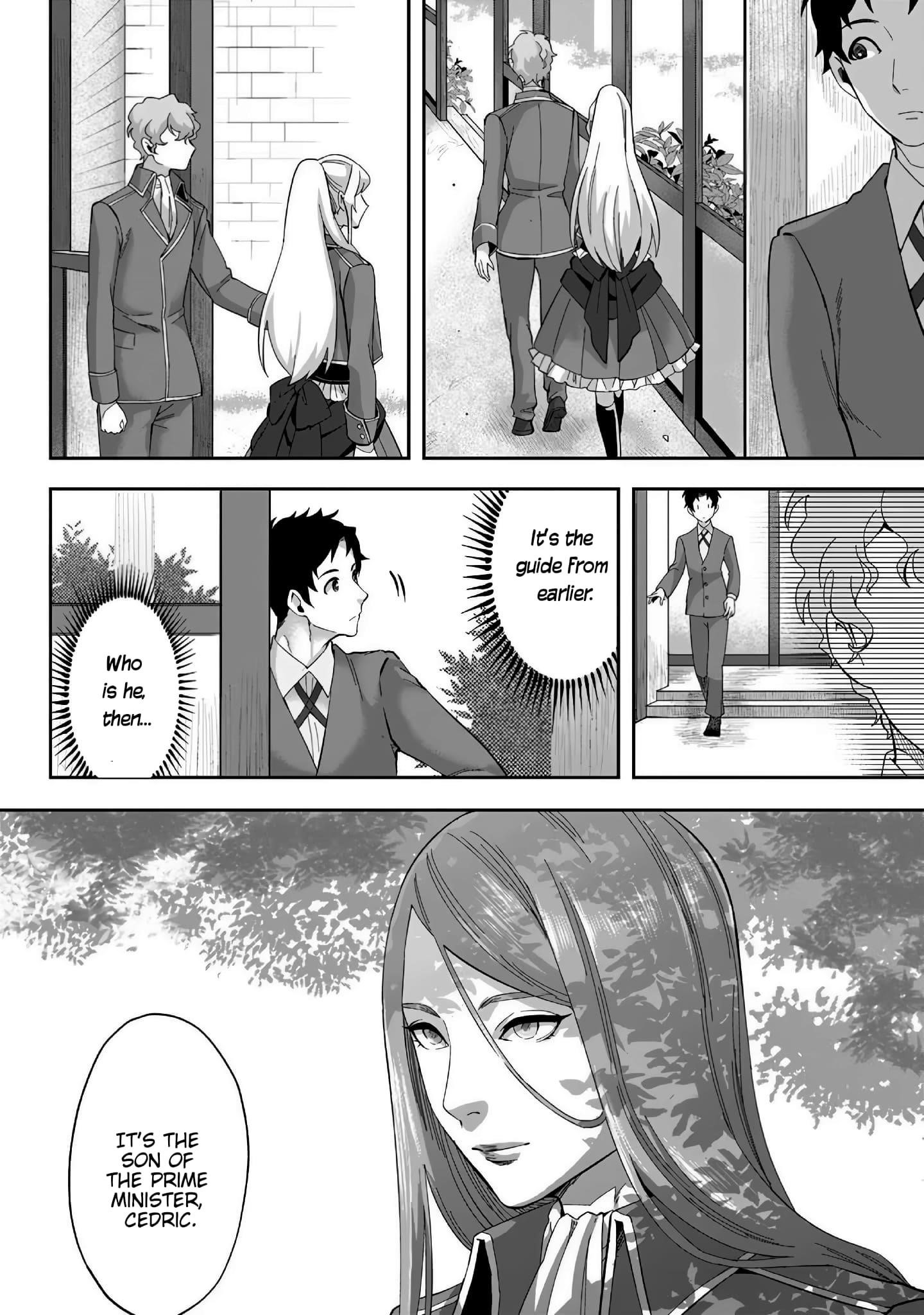 It Seems that I Was Reincarnated Into the World of a School Otome Game, but I Was a Background Male Student With Cheats Chapter 21 - Page 21