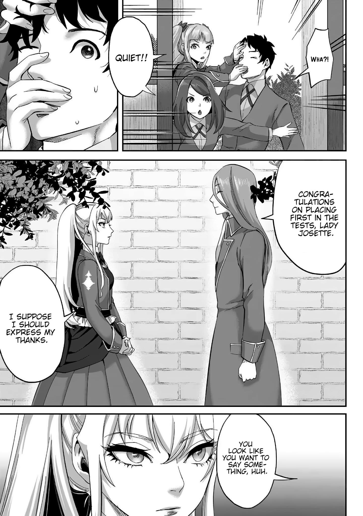 It Seems that I Was Reincarnated Into the World of a School Otome Game, but I Was a Background Male Student With Cheats Chapter 21 - Page 22