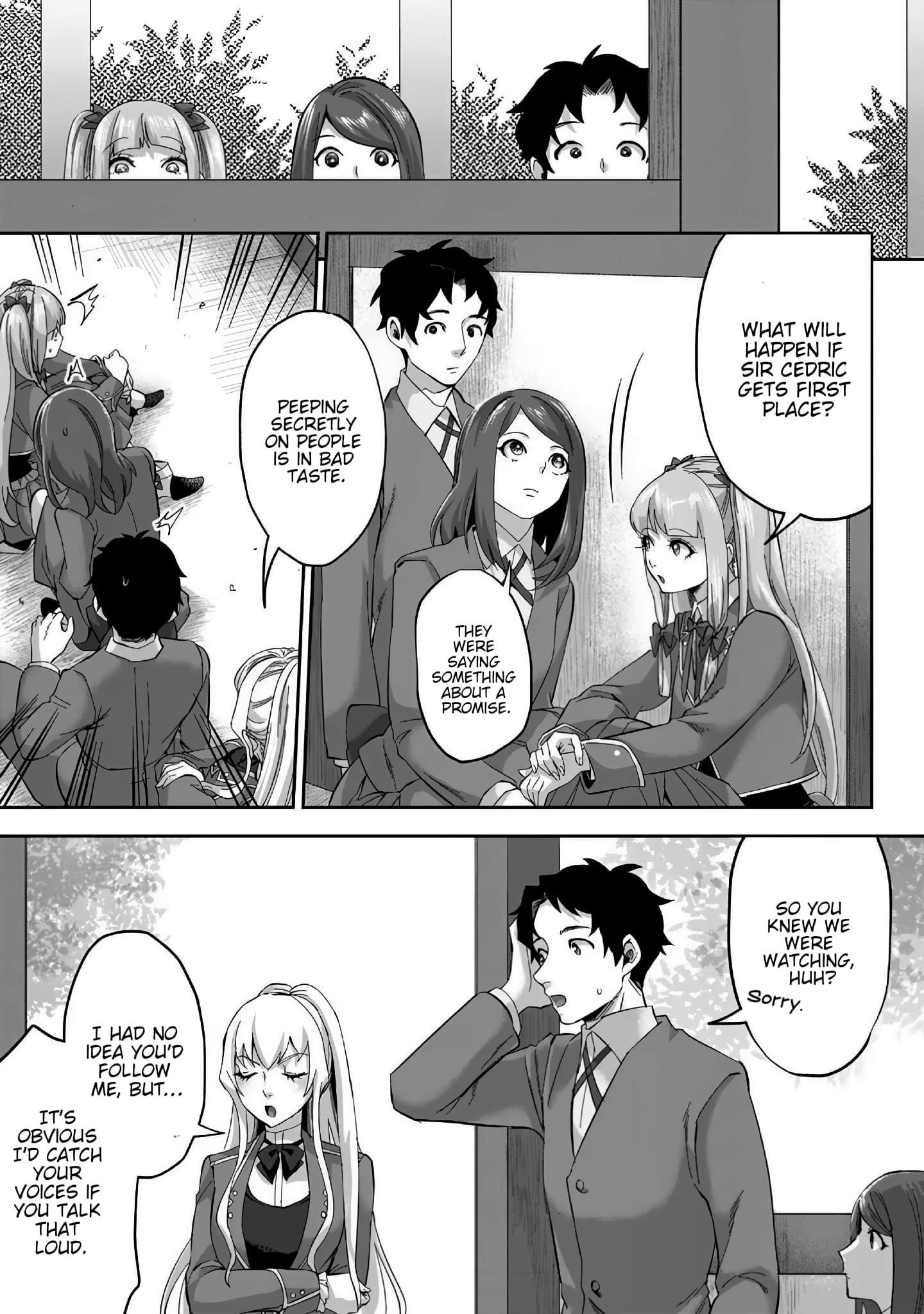 It Seems that I Was Reincarnated Into the World of a School Otome Game, but I Was a Background Male Student With Cheats Chapter 21 - Page 24