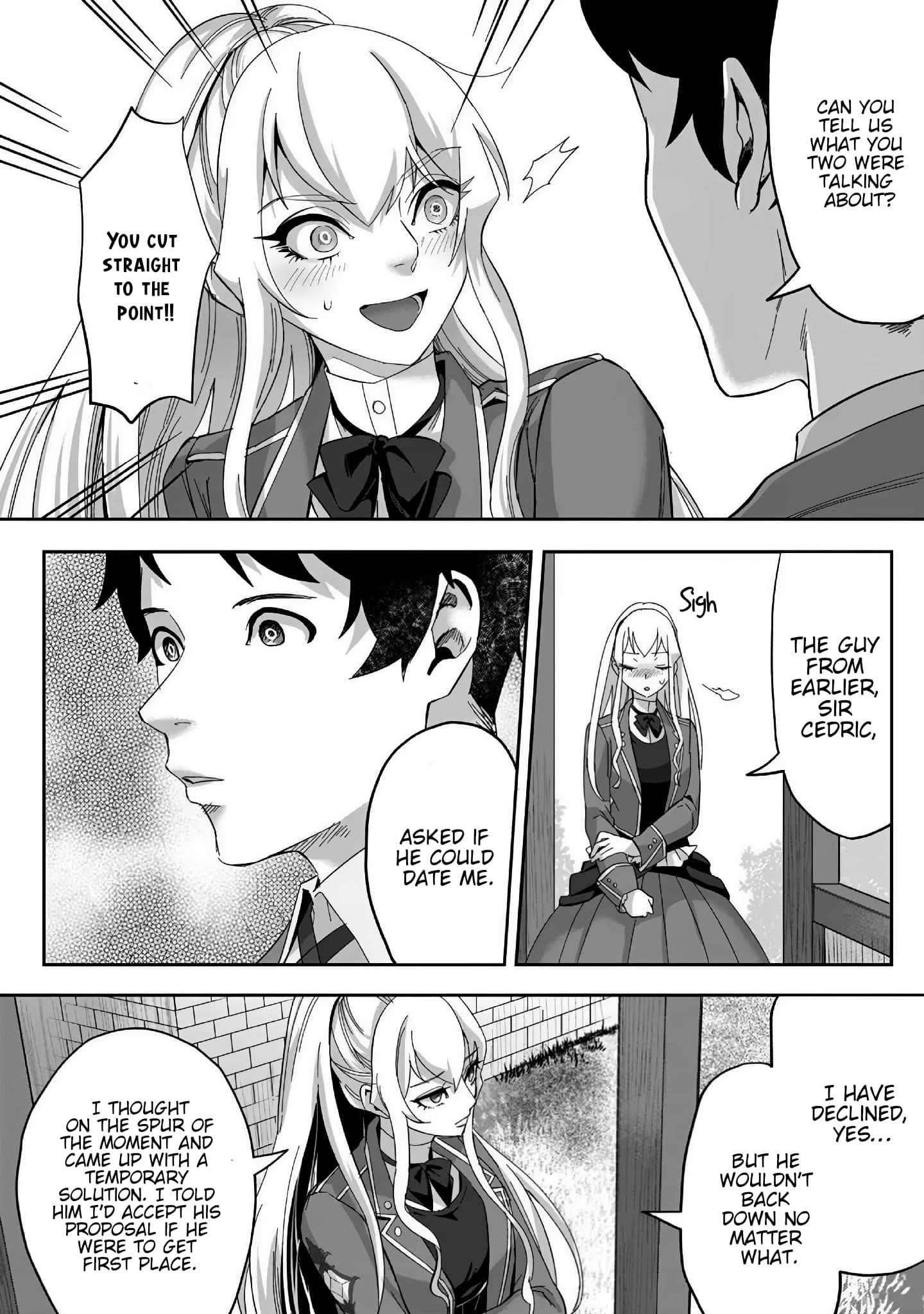 It Seems that I Was Reincarnated Into the World of a School Otome Game, but I Was a Background Male Student With Cheats Chapter 21 - Page 25