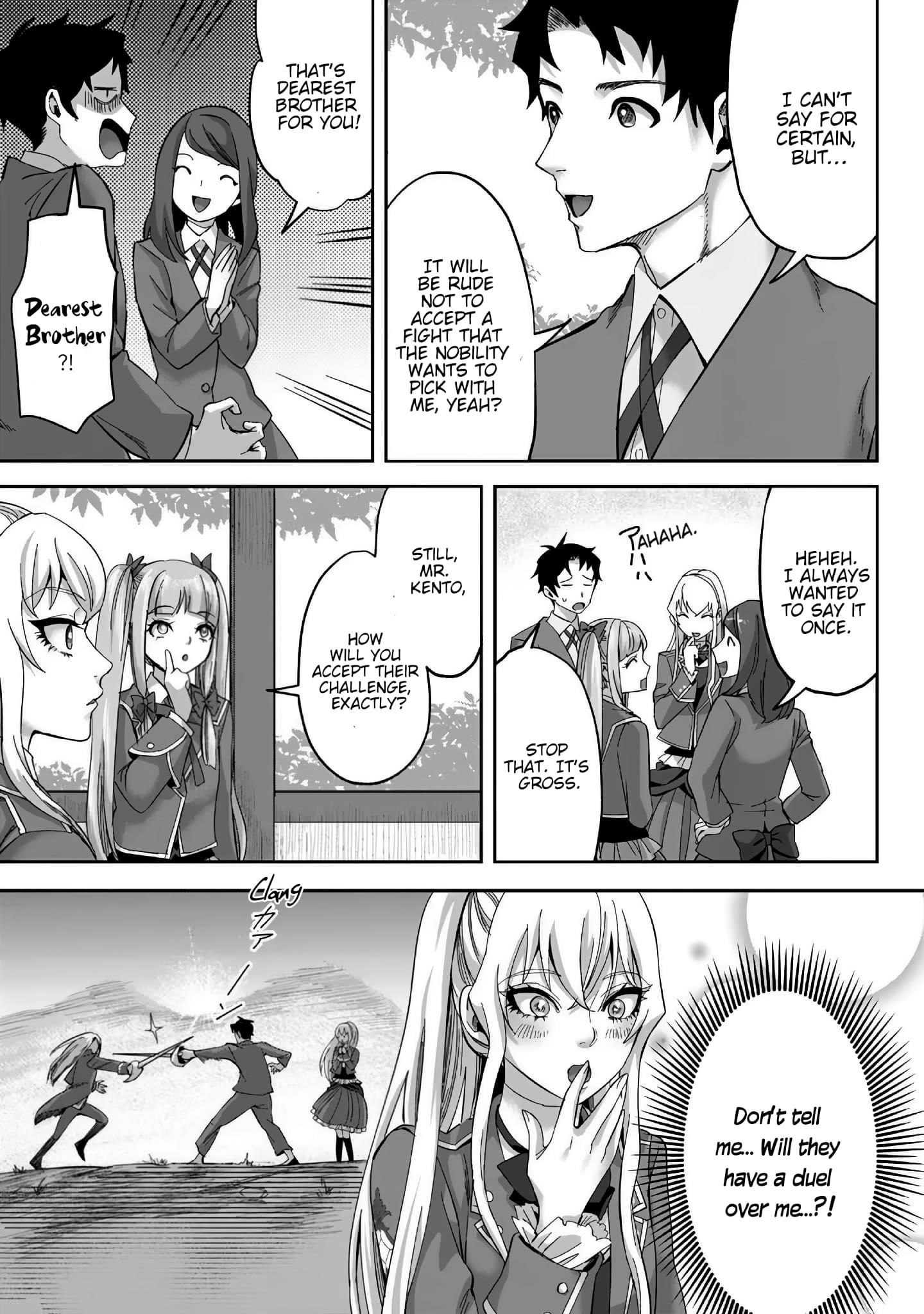 It Seems that I Was Reincarnated Into the World of a School Otome Game, but I Was a Background Male Student With Cheats Chapter 21 - Page 27