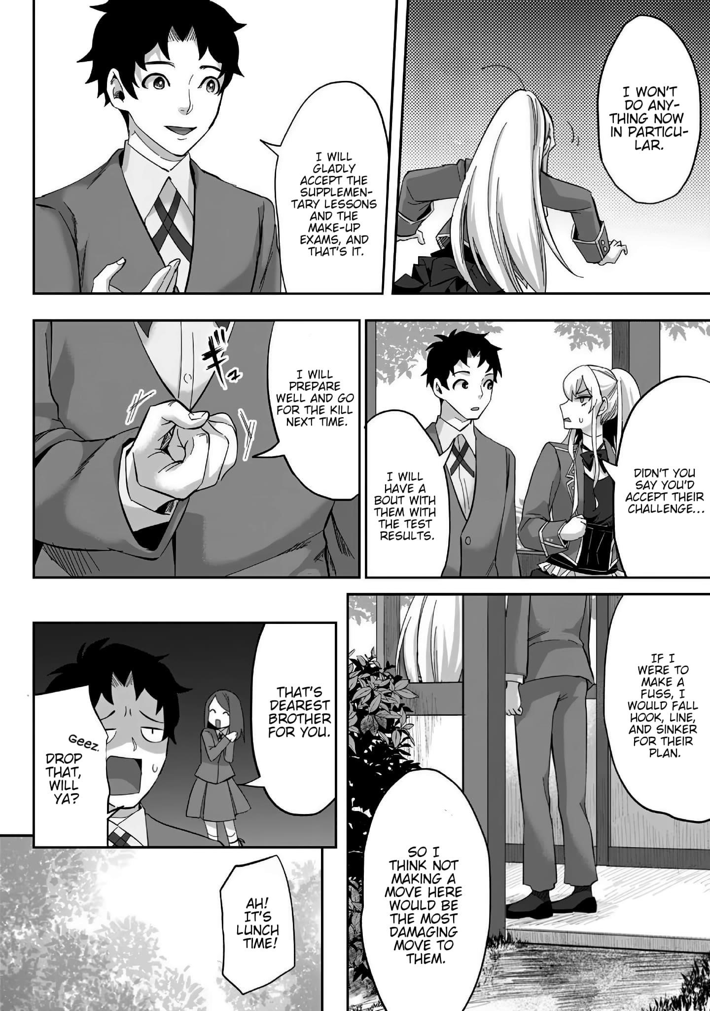 It Seems that I Was Reincarnated Into the World of a School Otome Game, but I Was a Background Male Student With Cheats Chapter 21 - Page 28