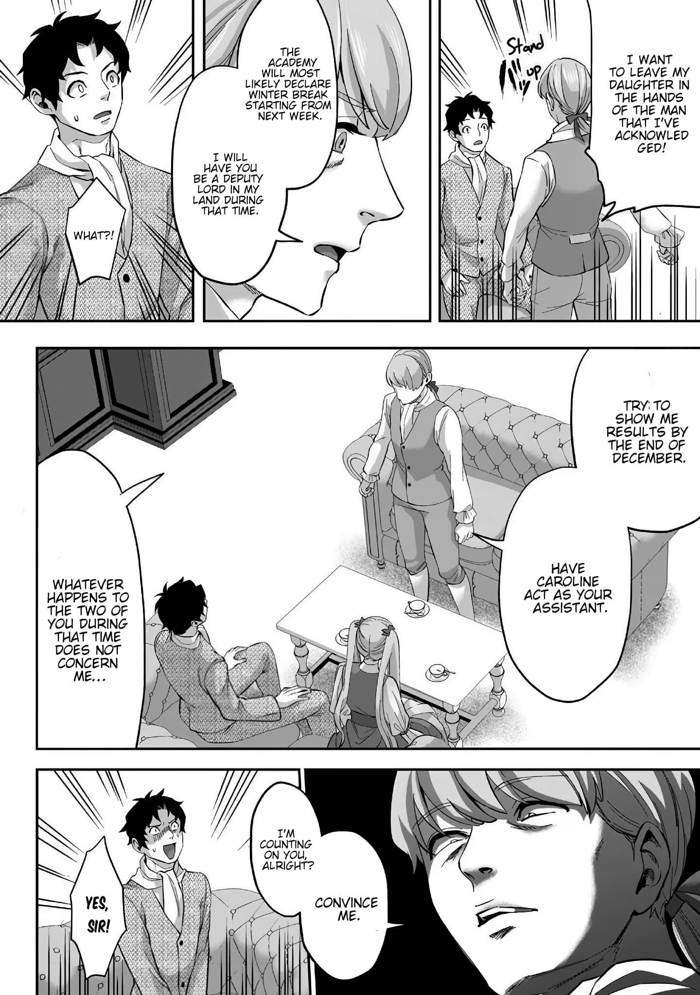 It Seems that I Was Reincarnated Into the World of a School Otome Game, but I Was a Background Male Student With Cheats Chapter 22 - Page 8