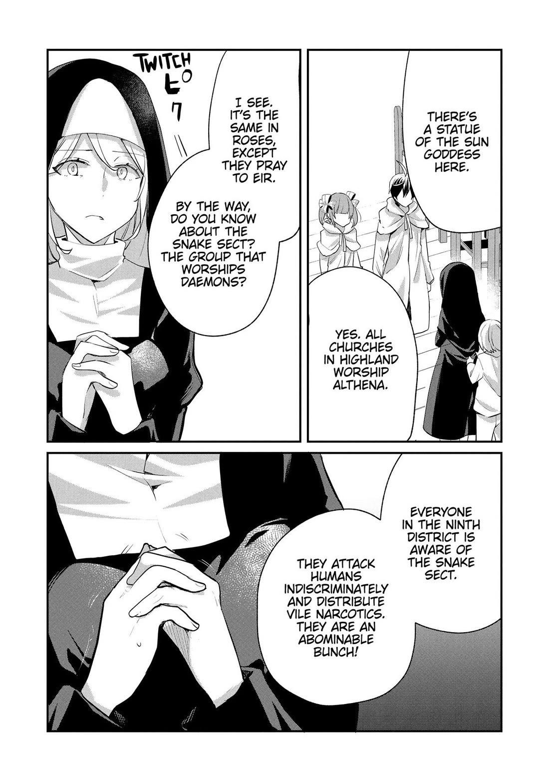 Clearing an Isekai with the Zero-Believers Goddess Chapter 45 - Page 20