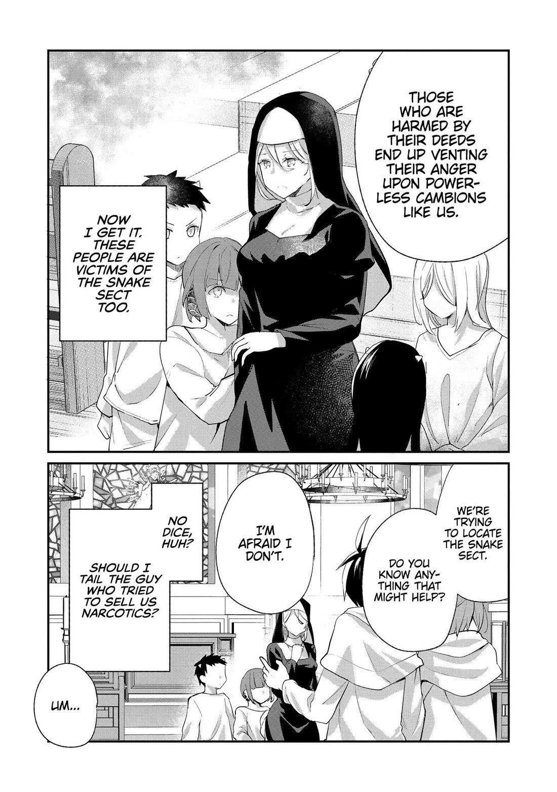 Clearing an Isekai with the Zero-Believers Goddess Chapter 45 - Page 22