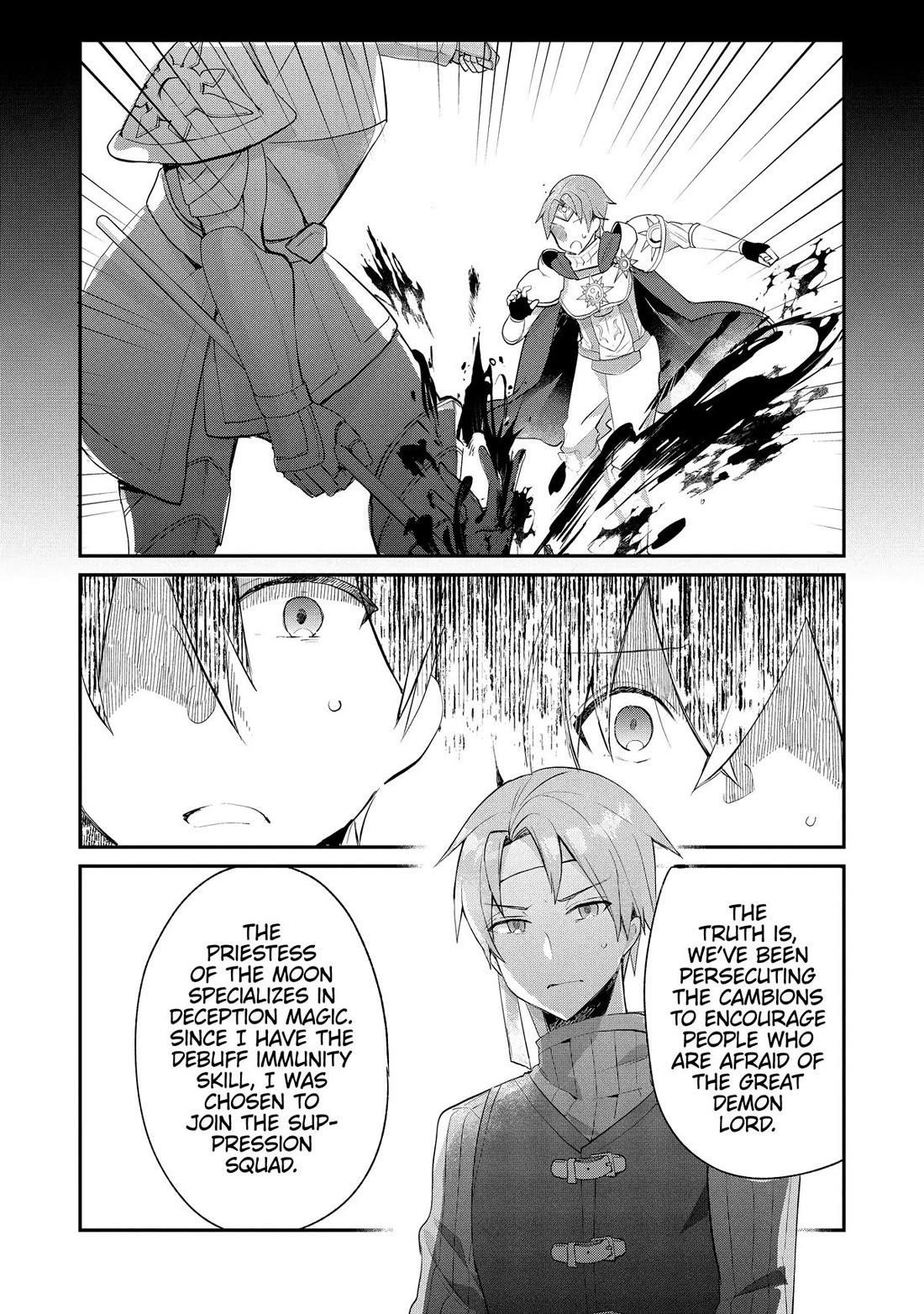 Clearing an Isekai with the Zero-Believers Goddess Chapter 46 - Page 24