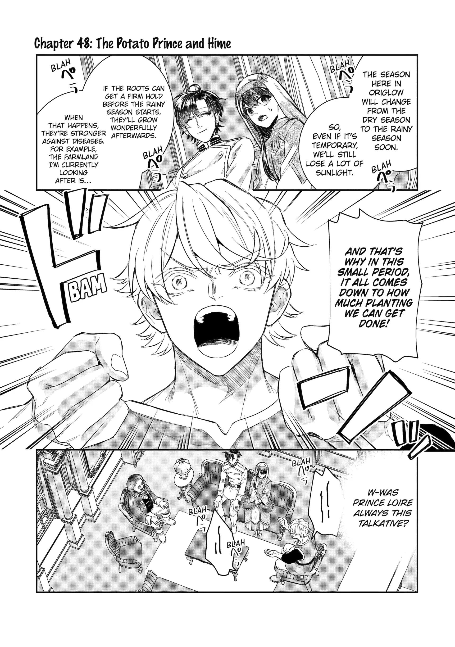 I was summoned to be the Saint, but I was robbed the position, apparently Chapter 48 - Page 1