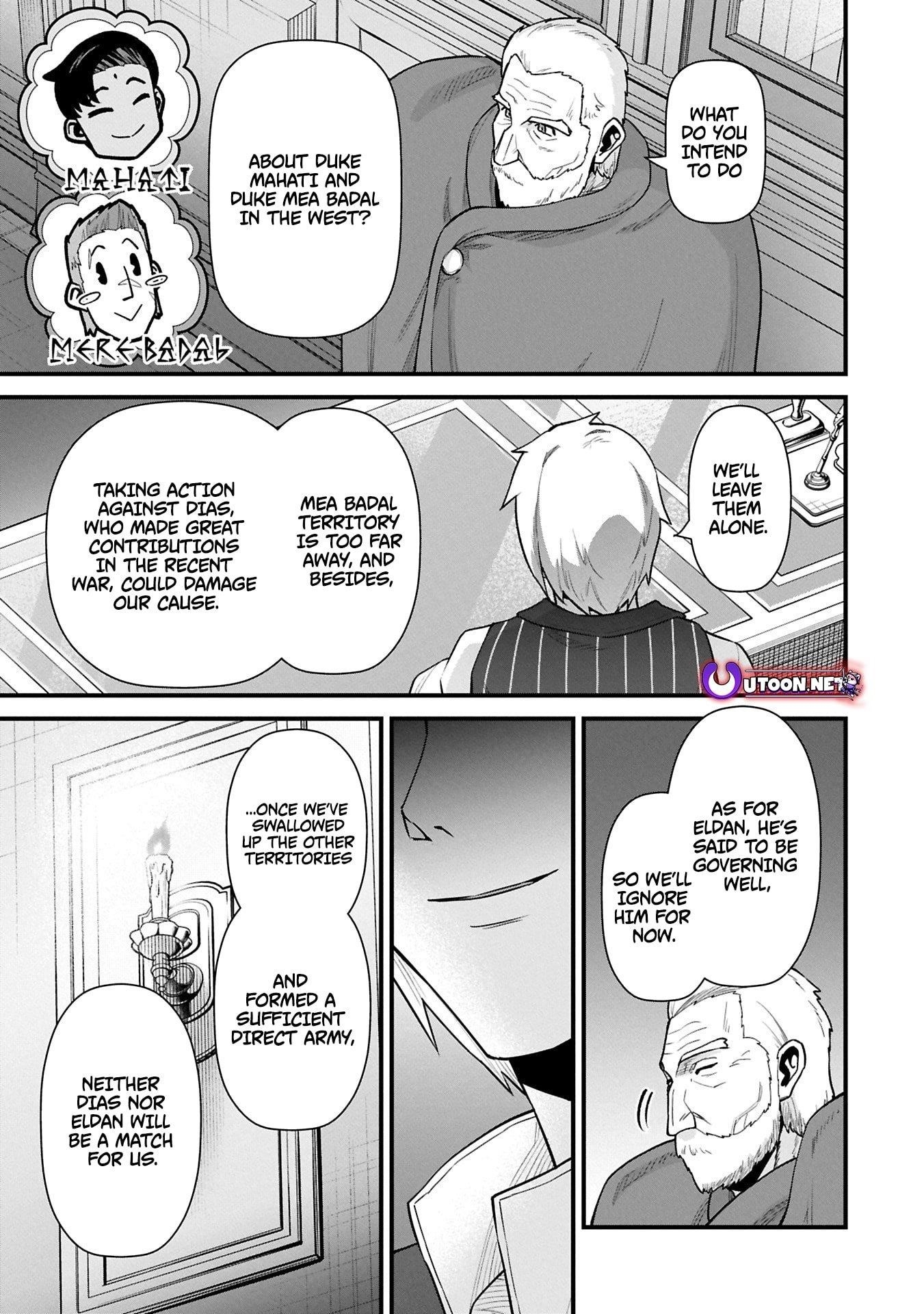 The Population of the Frontier Owner Starts With 0. “Dias the Blue” and a Blue-Horned Girl Chapter 61.2 - Page 14