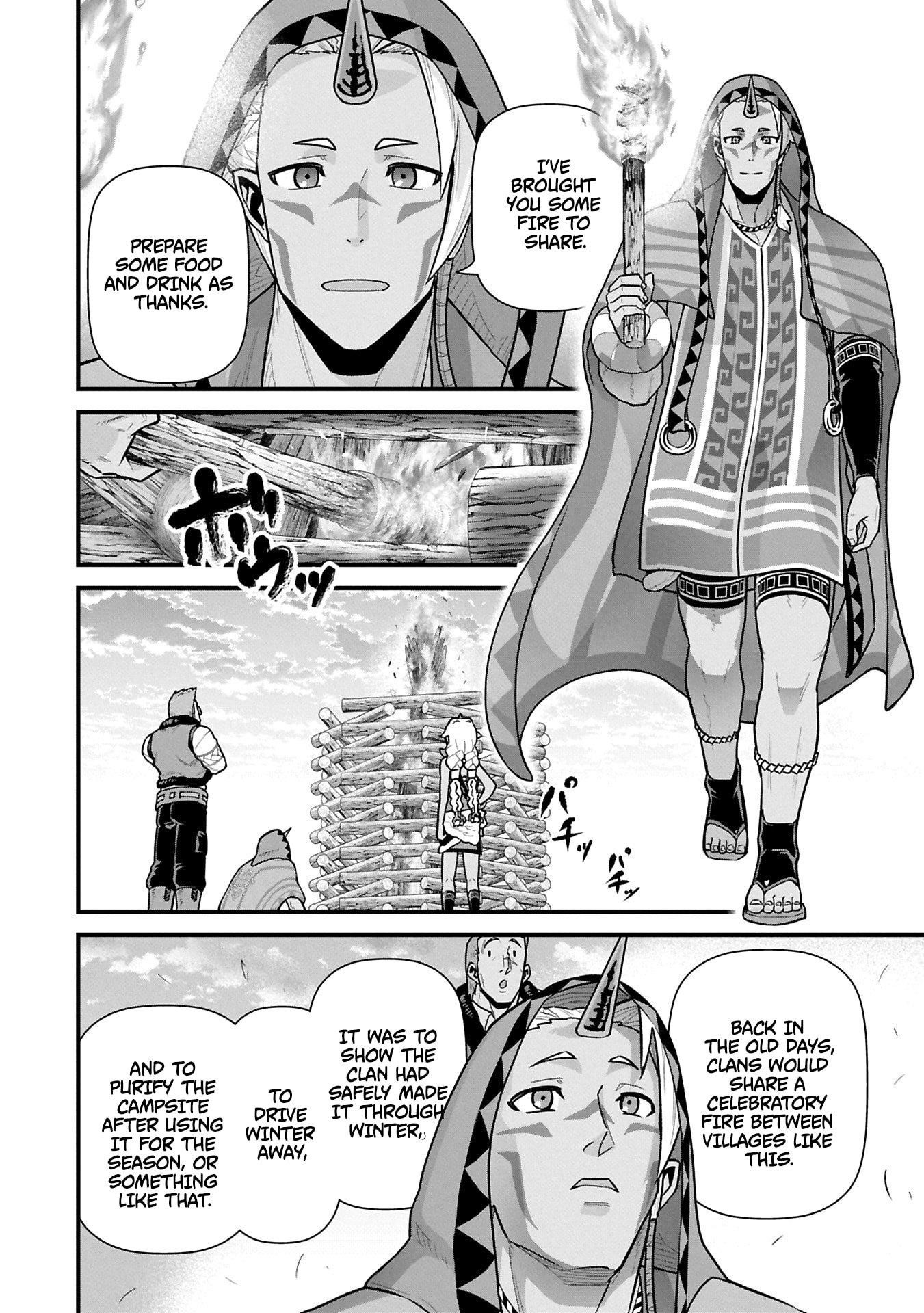 The Population of the Frontier Owner Starts With 0. “Dias the Blue” and a Blue-Horned Girl Chapter 61.2 - Page 3