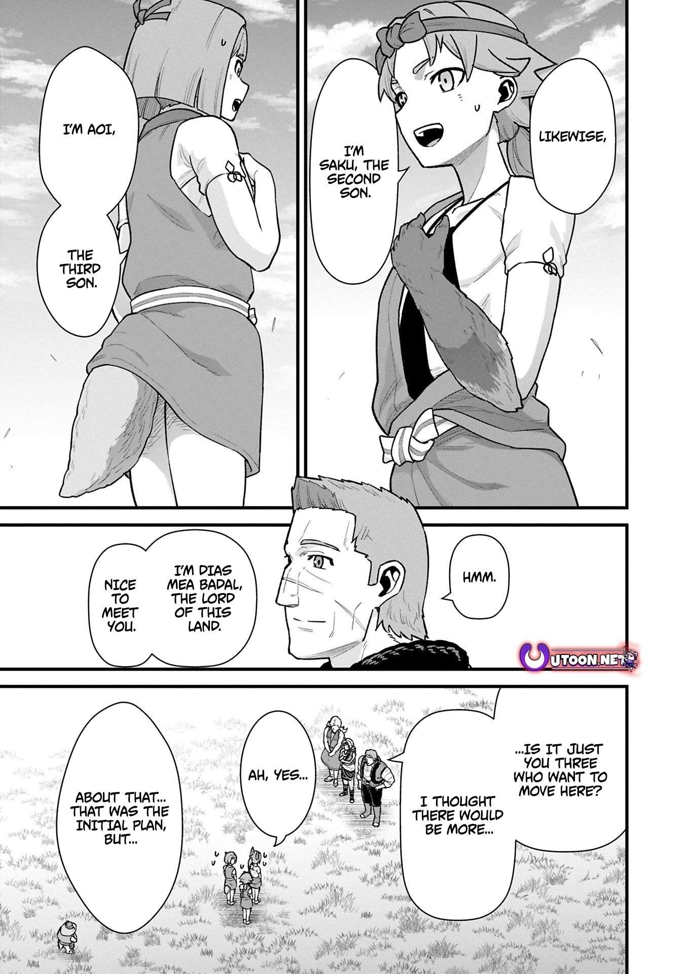 The Population of the Frontier Owner Starts With 0. “Dias the Blue” and a Blue-Horned Girl Chapter 62.1 - Page 6