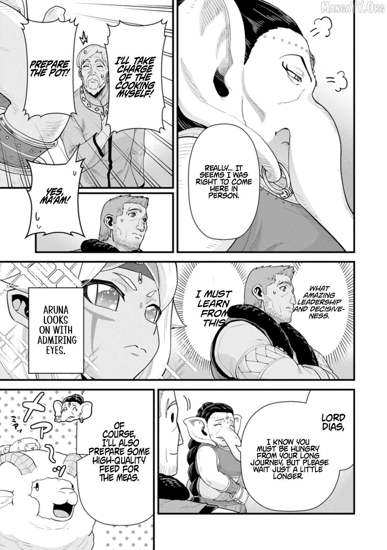 The Population of the Frontier Owner Starts With 0. “Dias the Blue” and a Blue-Horned Girl Chapter 65.1 - Page 3