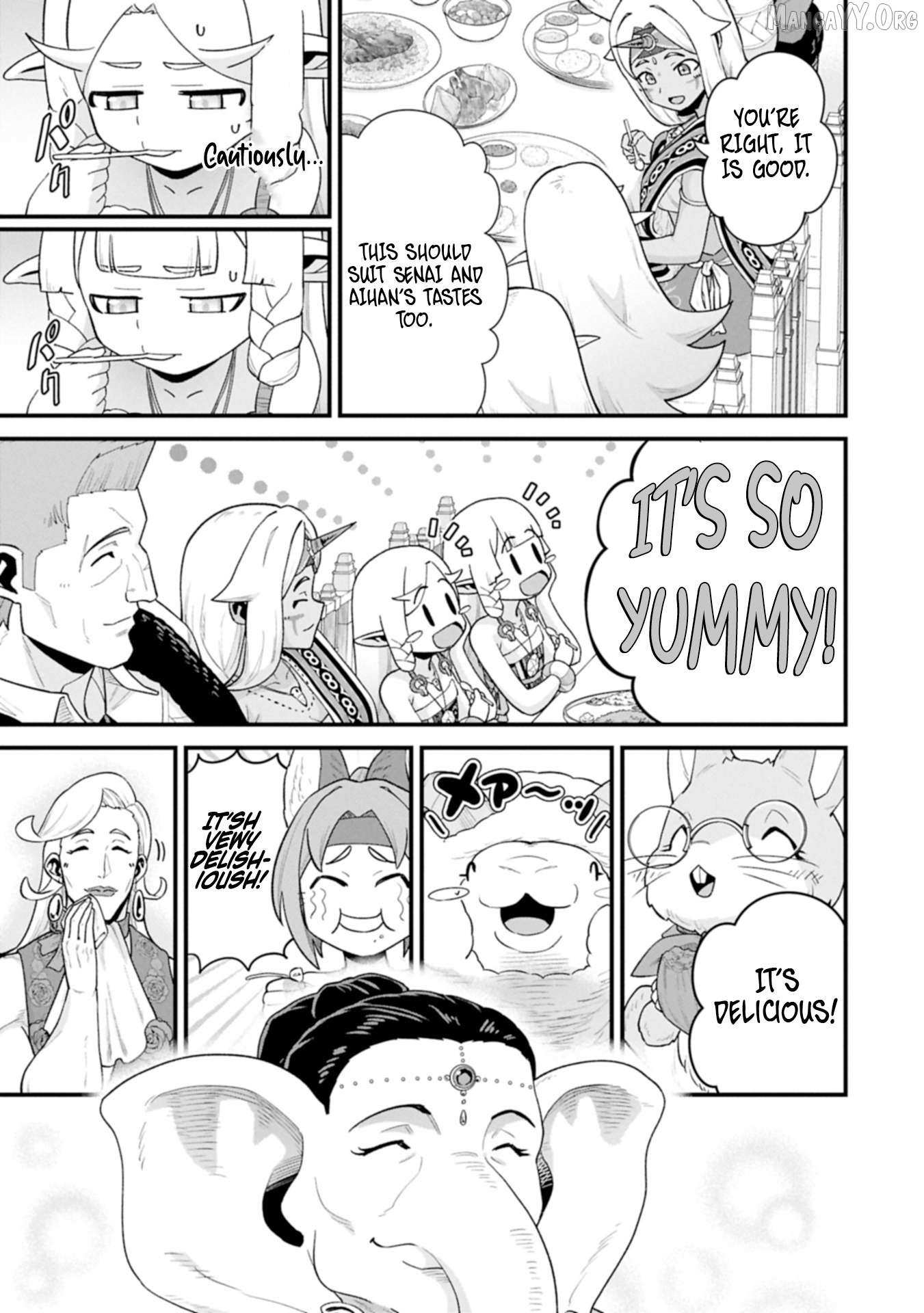 The Population of the Frontier Owner Starts With 0. “Dias the Blue” and a Blue-Horned Girl Chapter 65.1 - Page 7