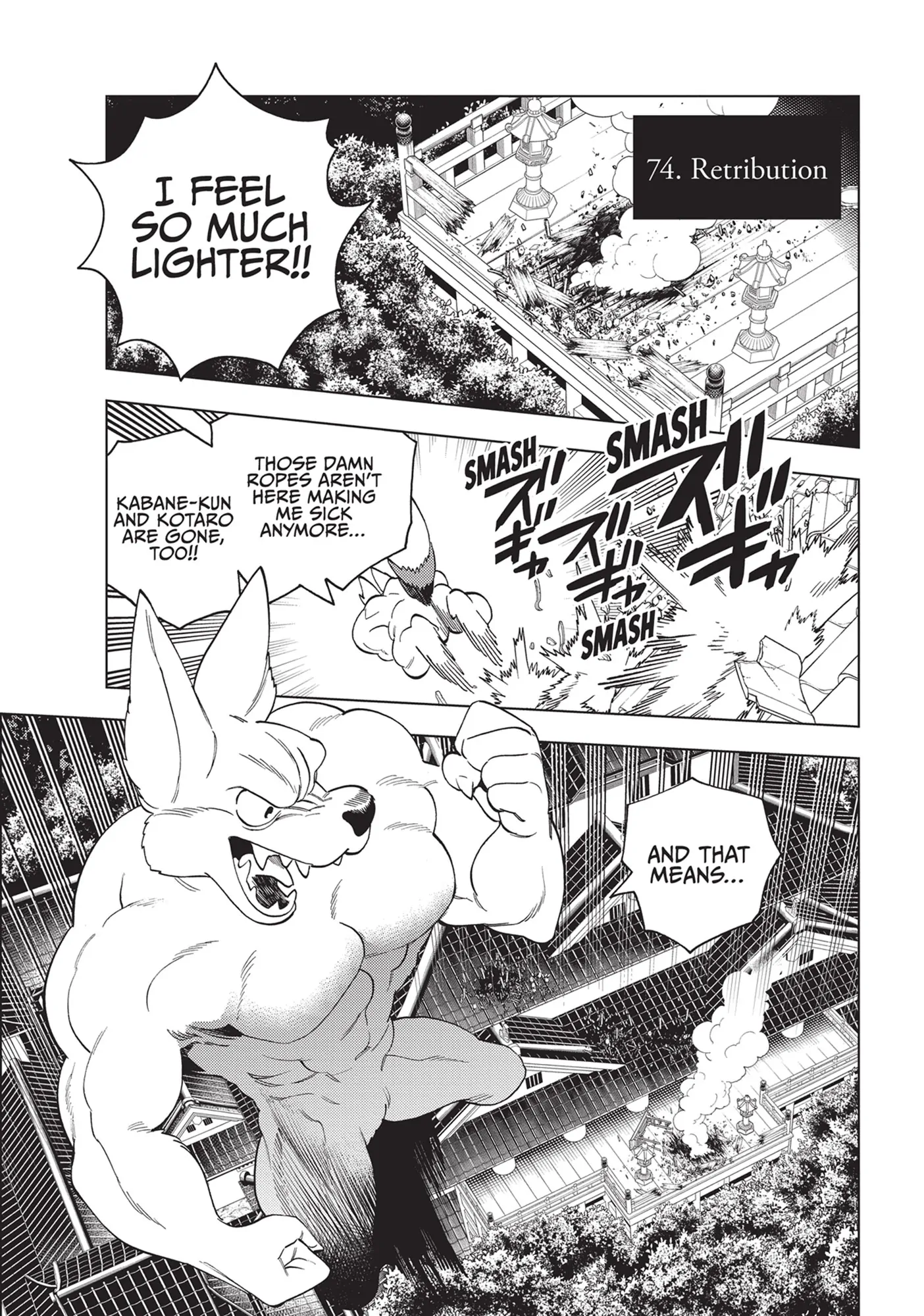 Kemono Jihen Chapter 74 - Page 1