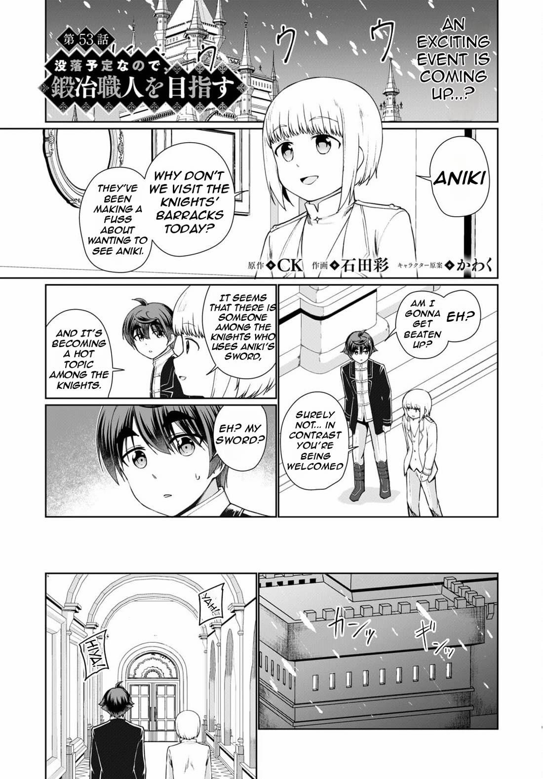 Botsuraku Youtei Nanode, Kajishokunin Wo Mezasu Chapter 53 - Page 6