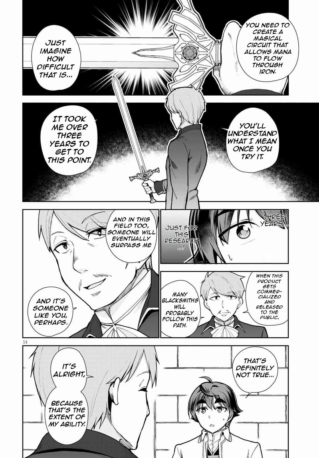 Botsuraku Youtei Nanode, Kajishokunin Wo Mezasu Chapter 56 - Page 17