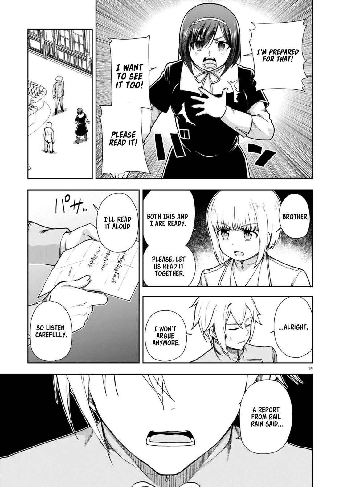 Botsuraku Youtei Nanode, Kajishokunin Wo Mezasu Chapter 60 - Page 19