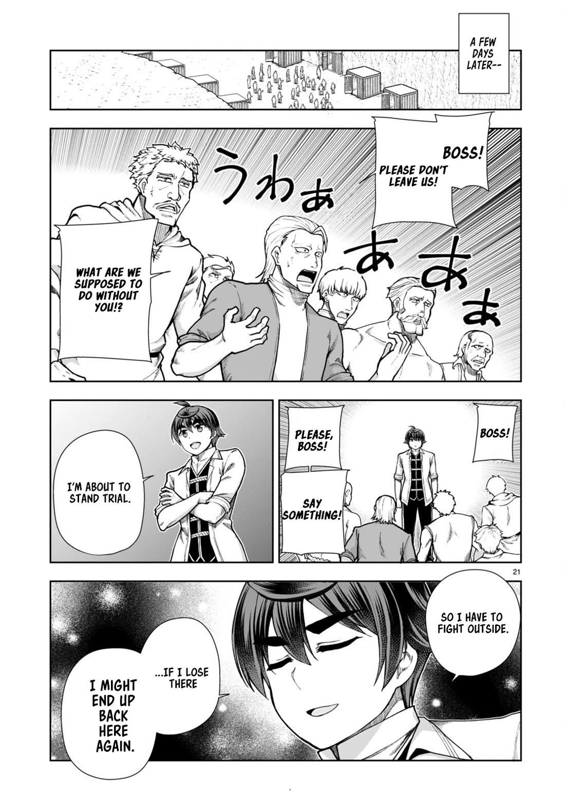 Botsuraku Youtei Nanode, Kajishokunin Wo Mezasu Chapter 60 - Page 21