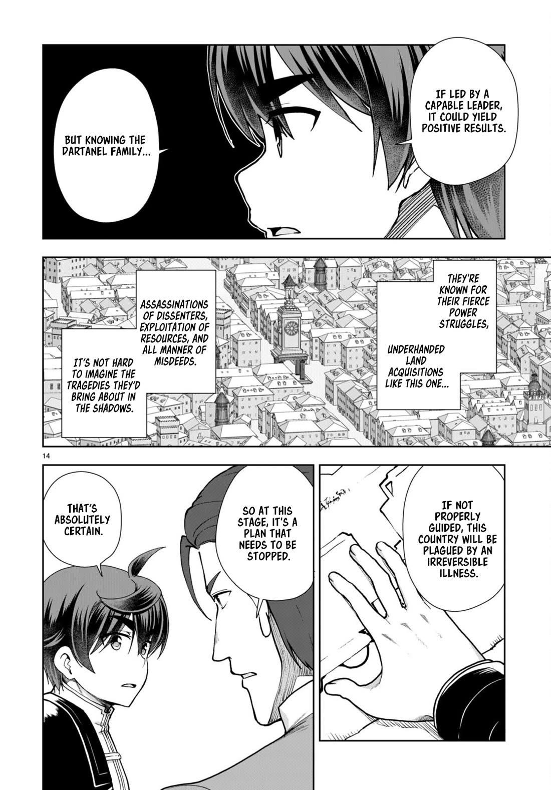 Botsuraku Youtei Nanode, Kajishokunin Wo Mezasu Chapter 62 - Page 14