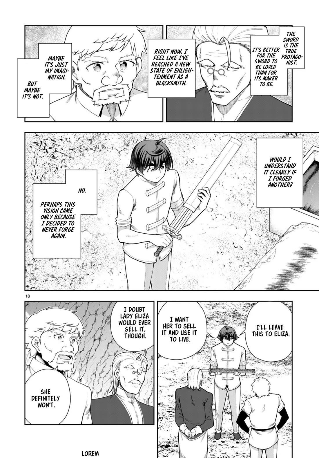 Botsuraku Youtei Nanode, Kajishokunin Wo Mezasu Chapter 74 - Page 18