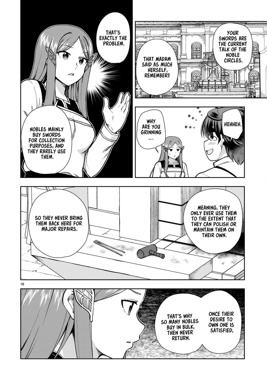 Botsuraku Youtei Nanode, Kajishokunin Wo Mezasu Chapter 81 - Page 18