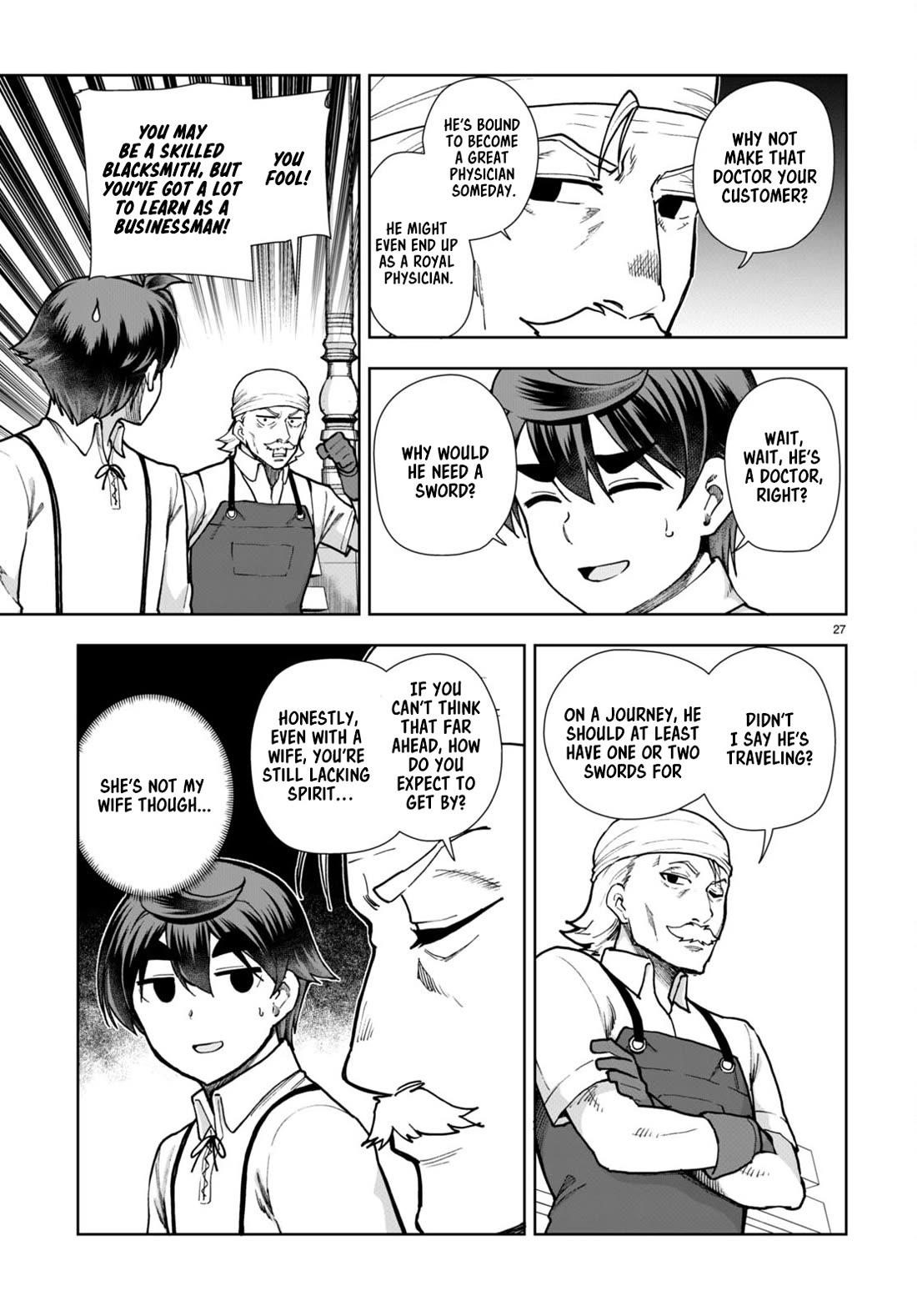 Botsuraku Youtei Nanode, Kajishokunin Wo Mezasu Chapter 81 - Page 27