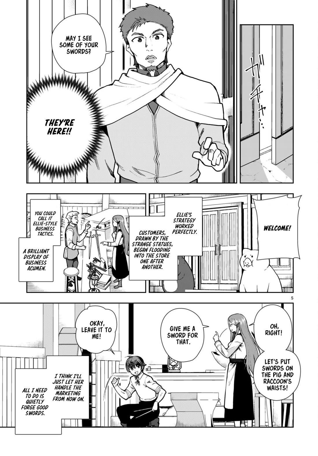 Botsuraku Youtei Nanode, Kajishokunin Wo Mezasu Chapter 81 - Page 5