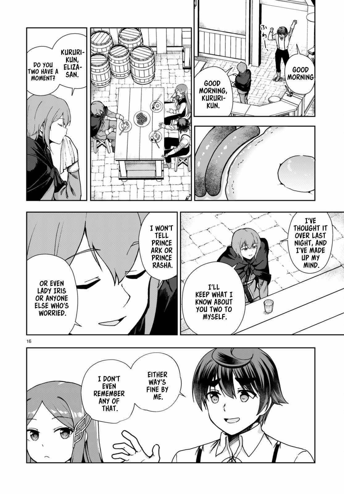 Botsuraku Youtei Nanode, Kajishokunin Wo Mezasu Chapter 85 - Page 16