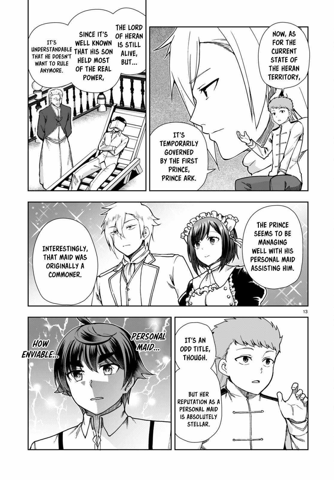 Botsuraku Youtei Nanode, Kajishokunin Wo Mezasu Chapter 86 - Page 13