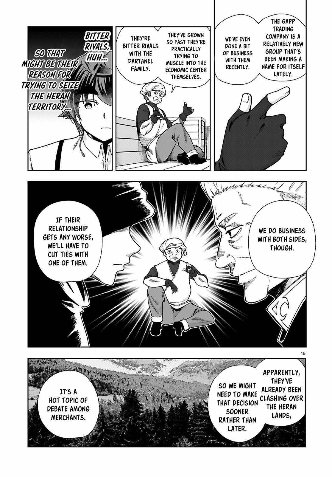 Botsuraku Youtei Nanode, Kajishokunin Wo Mezasu Chapter 87 - Page 15