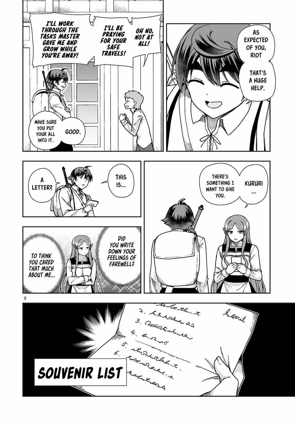 Botsuraku Youtei Nanode, Kajishokunin Wo Mezasu Chapter 87 - Page 2