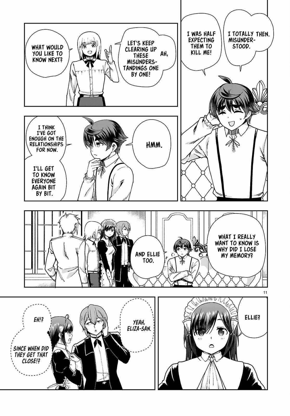 Botsuraku Youtei Nanode, Kajishokunin Wo Mezasu Chapter 92 - Page 11