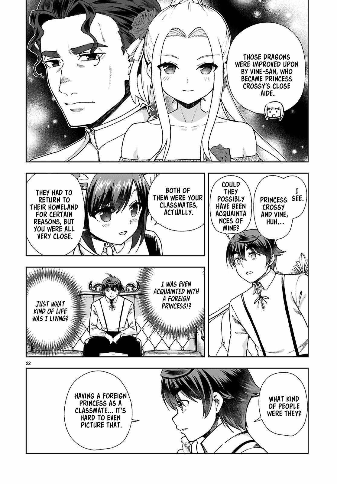 Botsuraku Youtei Nanode, Kajishokunin Wo Mezasu Chapter 92 - Page 22