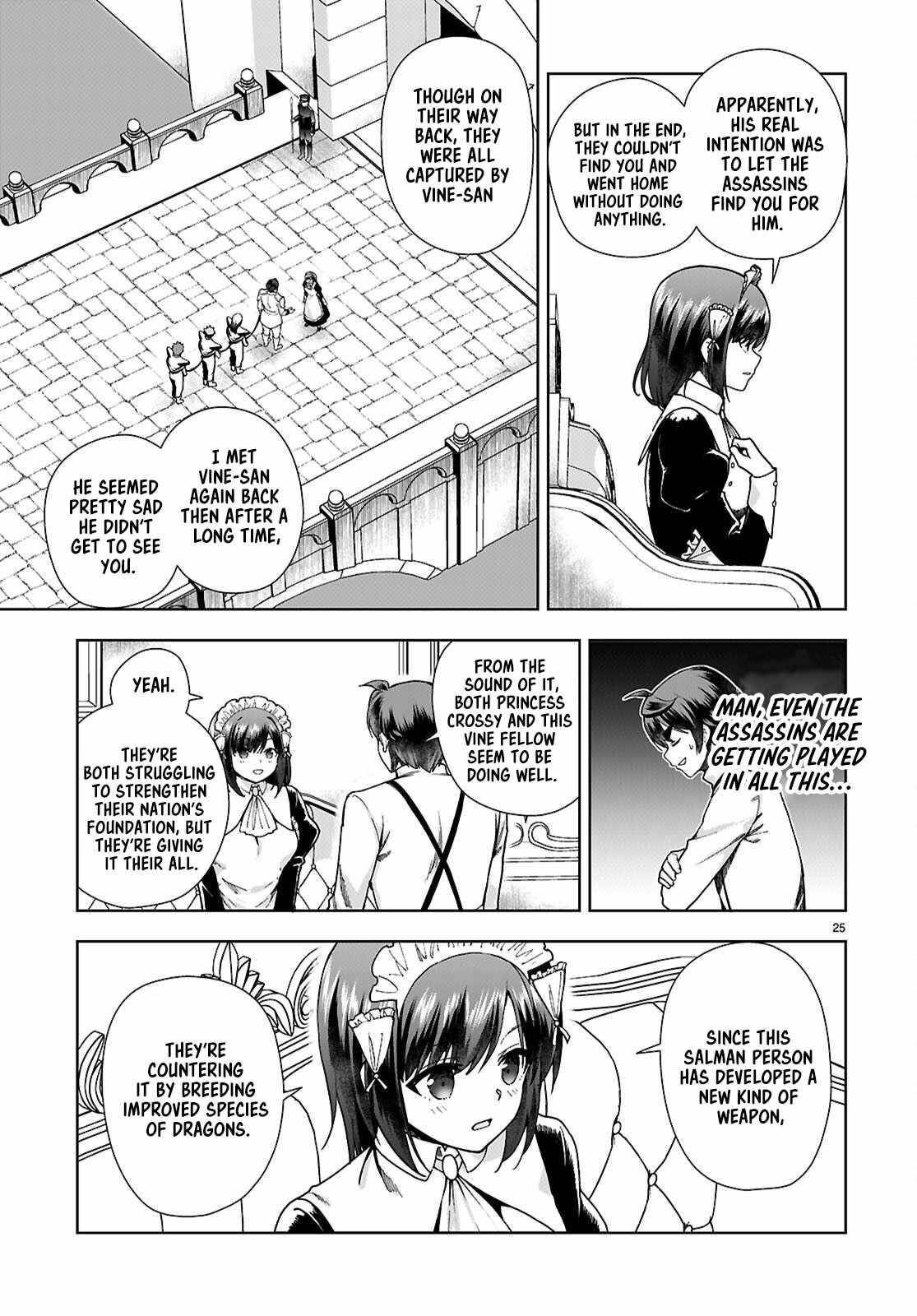 Botsuraku Youtei Nanode, Kajishokunin Wo Mezasu Chapter 92 - Page 25