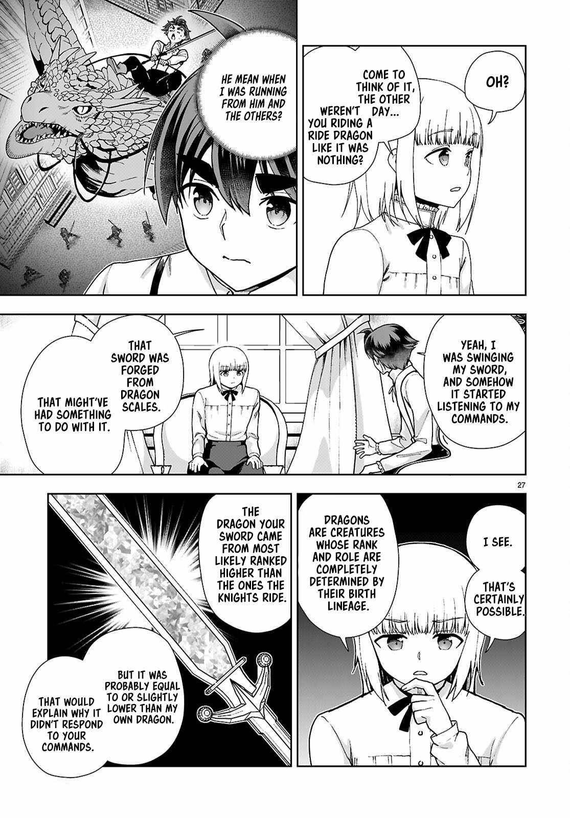 Botsuraku Youtei Nanode, Kajishokunin Wo Mezasu Chapter 92 - Page 27