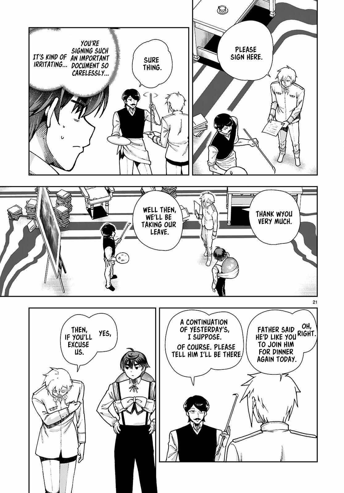 Botsuraku Youtei Nanode, Kajishokunin Wo Mezasu Chapter 93 - Page 21