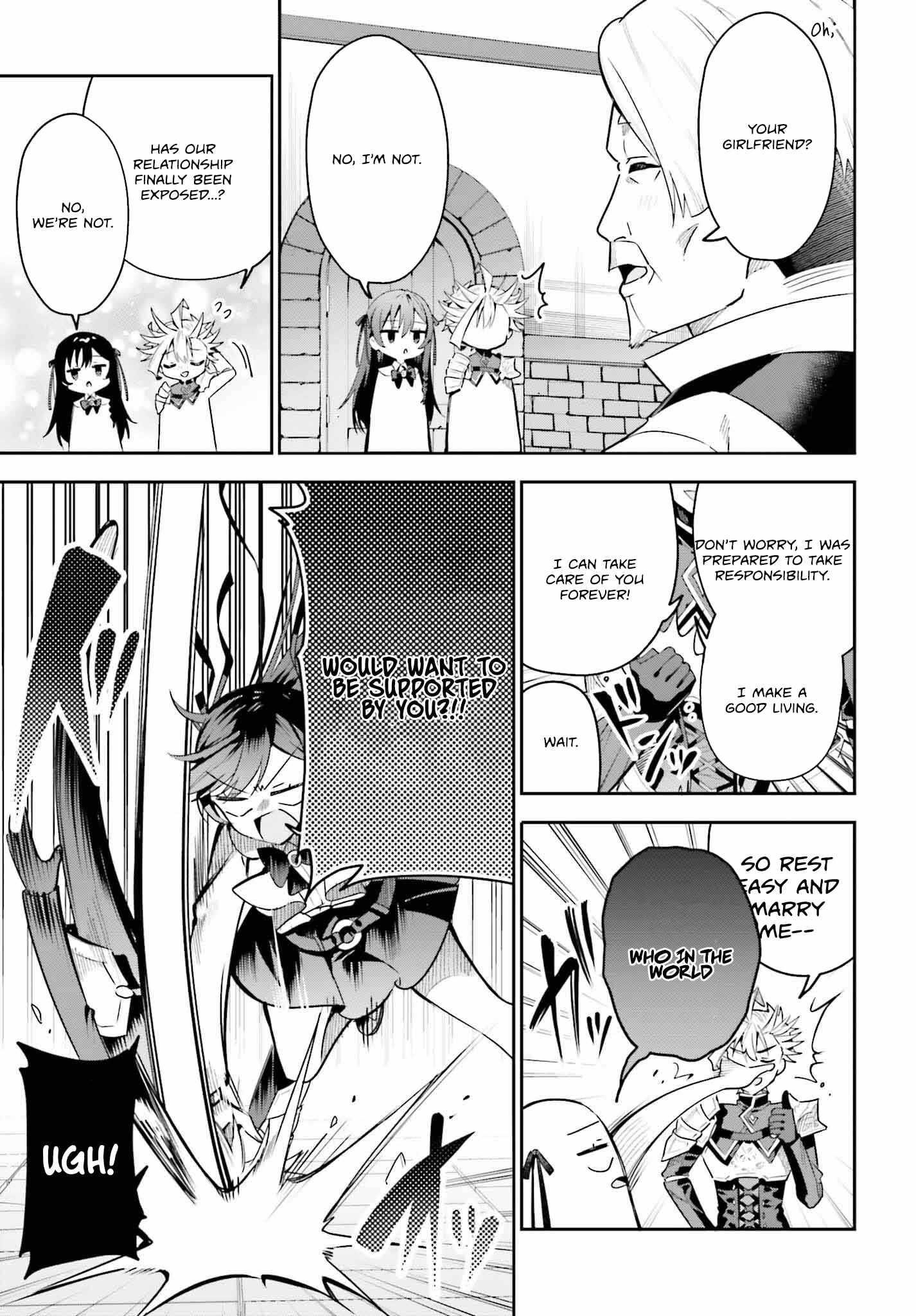 I’m the guild receptionist, but since I don’t want to work overtime, I think I’ll just solo the boss Chapter 31 - Page 7