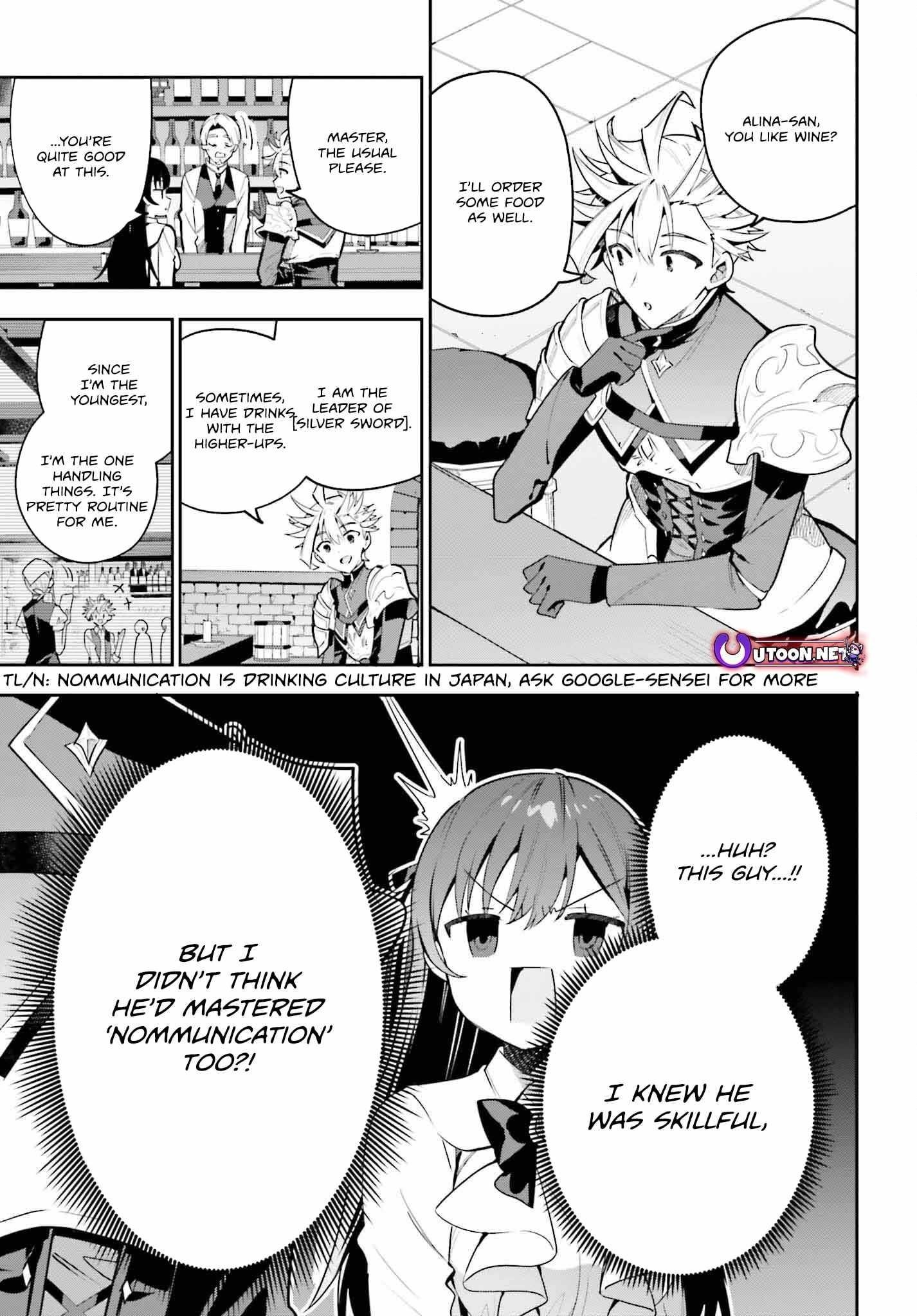 I’m the guild receptionist, but since I don’t want to work overtime, I think I’ll just solo the boss Chapter 31 - Page 9