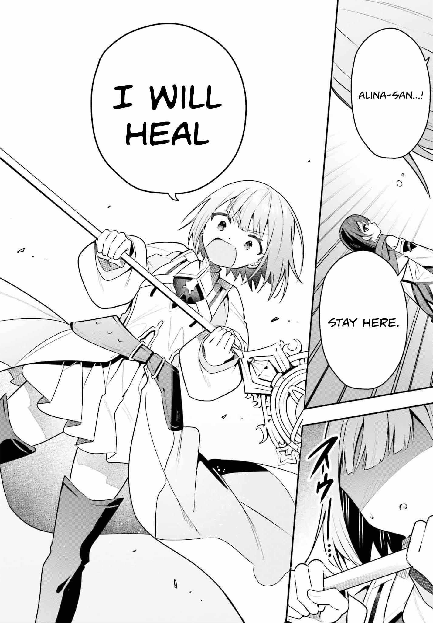 I’m the guild receptionist, but since I don’t want to work overtime, I think I’ll just solo the boss Chapter 36 - Page 31