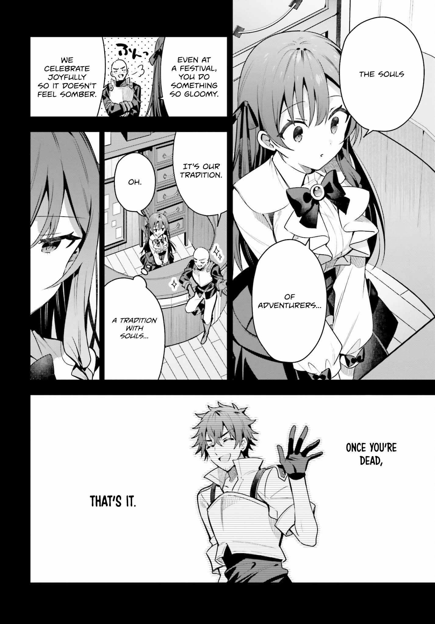 I’m the guild receptionist, but since I don’t want to work overtime, I think I’ll just solo the boss Chapter 37 - Page 10