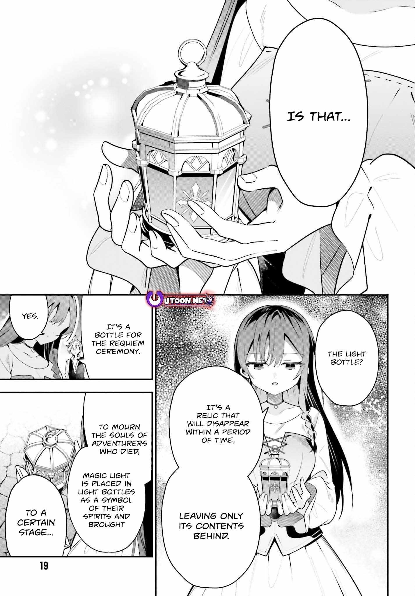 I’m the guild receptionist, but since I don’t want to work overtime, I think I’ll just solo the boss Chapter 39 - Page 13