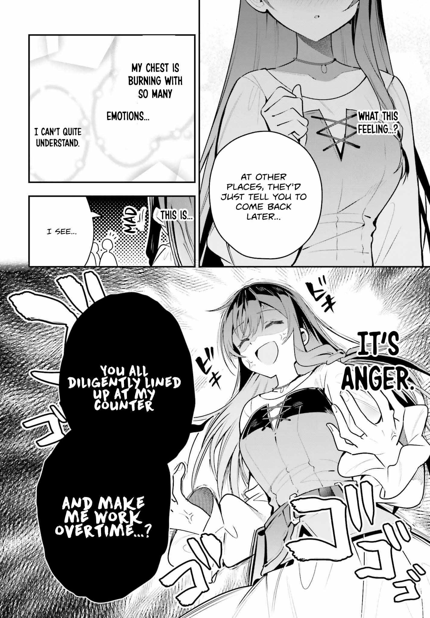 I’m the guild receptionist, but since I don’t want to work overtime, I think I’ll just solo the boss Chapter 39 - Page 22