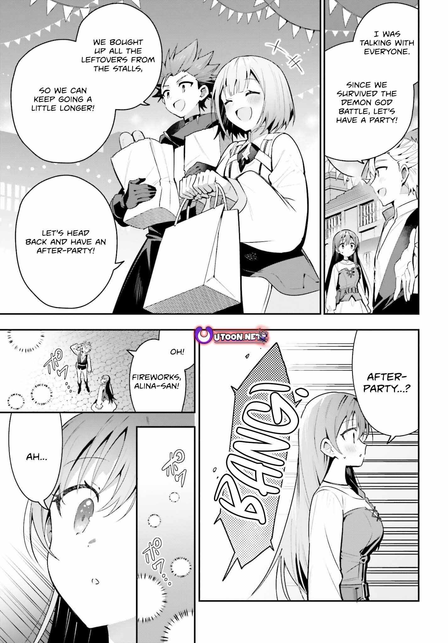 I’m the guild receptionist, but since I don’t want to work overtime, I think I’ll just solo the boss Chapter 39 - Page 25