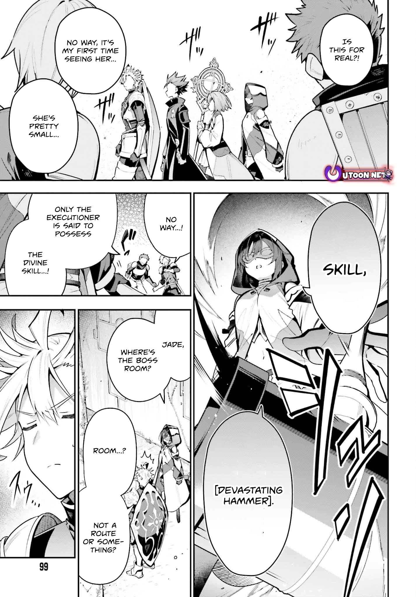 I’m the guild receptionist, but since I don’t want to work overtime, I think I’ll just solo the boss Chapter 40 - Page 6