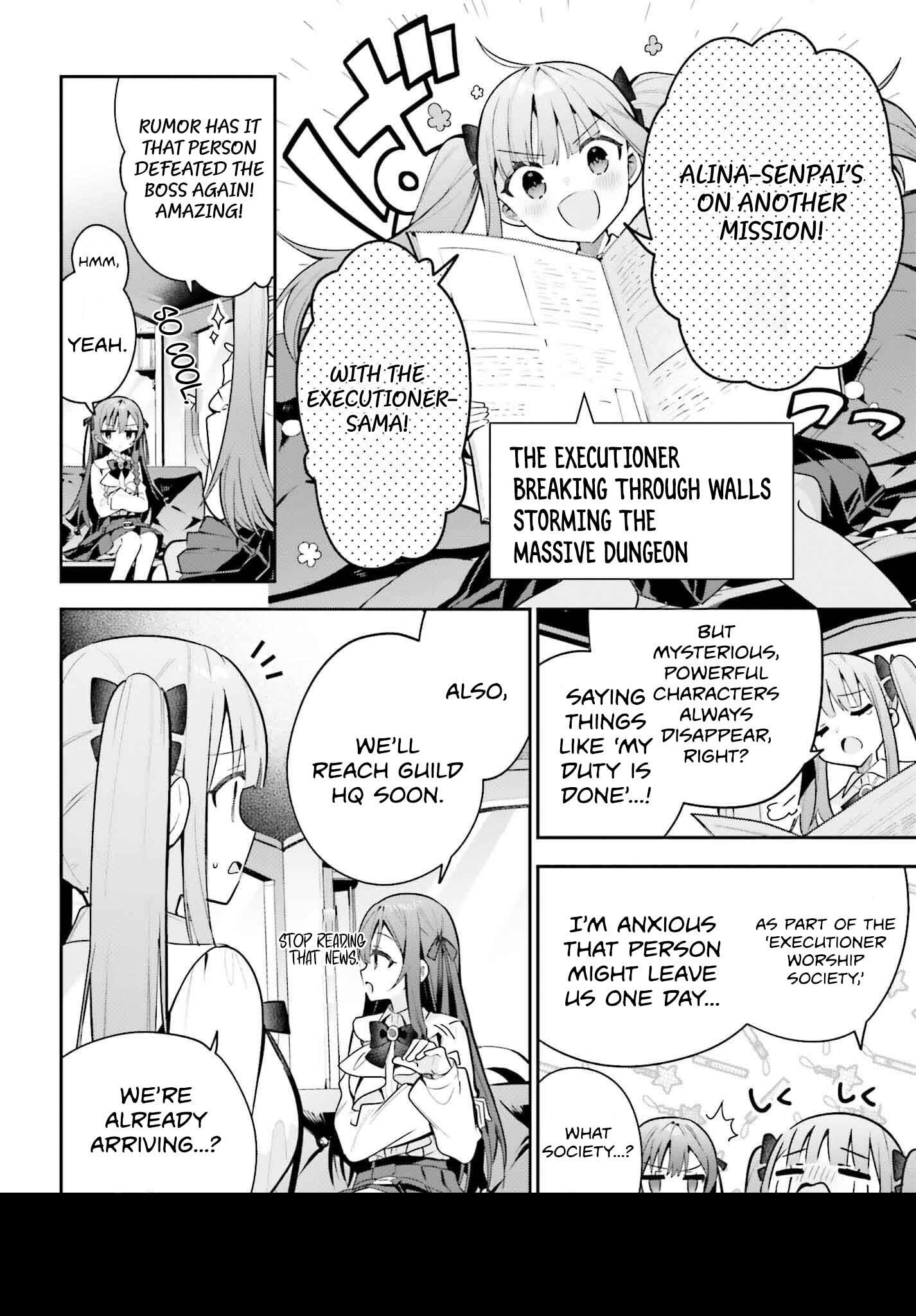 I’m the guild receptionist, but since I don’t want to work overtime, I think I’ll just solo the boss Chapter 41 - Page 17