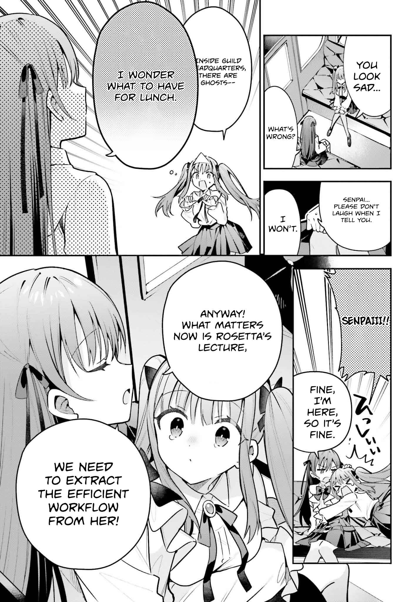 I’m the guild receptionist, but since I don’t want to work overtime, I think I’ll just solo the boss Chapter 41 - Page 18