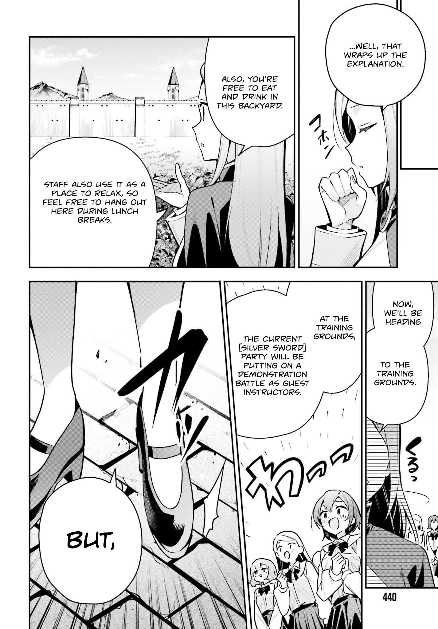 I’m the guild receptionist, but since I don’t want to work overtime, I think I’ll just solo the boss Chapter 42 - Page 11